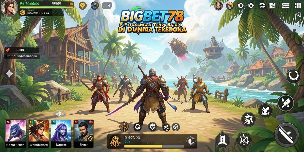 Gameplay BIGBET78 yang memukau dalam dunia Open World.
