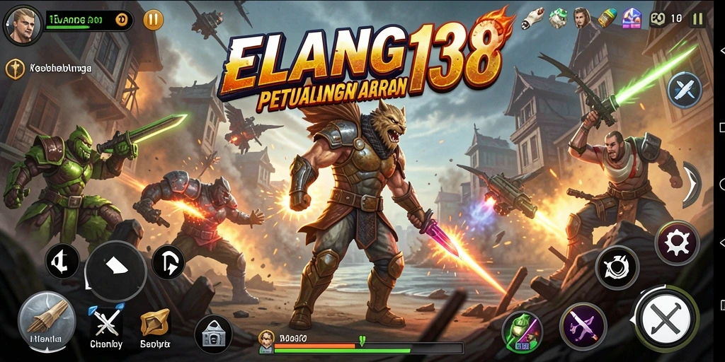 Tampilan gameplay ELANG138 yang mendebarkan dan penuh aksi.