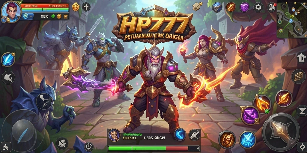Tampilan gameplay HP777 yang menegangkan dan mendebarkan di dunia ARPG.