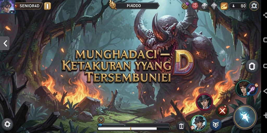 SENIOR4D - Gameplay menyeramkan yang menegangkan.
