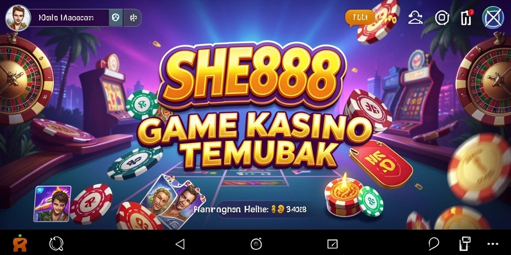 Tampilan gameplay SHE888 yang mengesankan di dunia Kasino.