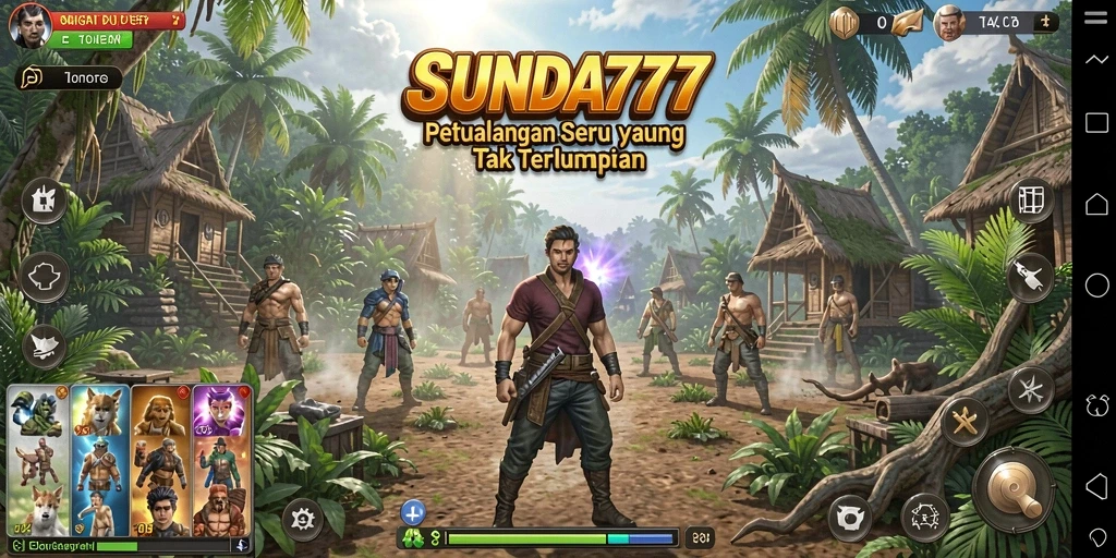 Tampilan gameplay yang menegangkan dan seru dari SUNDA777.