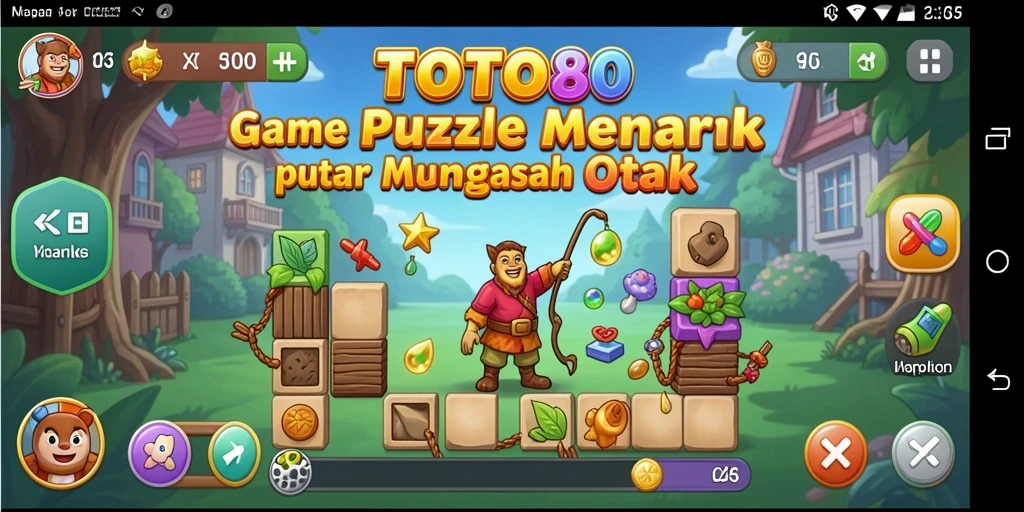 Tampilan gameplay menantang dari TOTO80 yang mengasah otak.