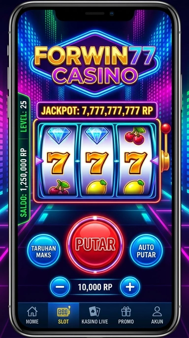 Tampilan antarmuka forwin77 yang menarik dan berfungsi dengan baik.